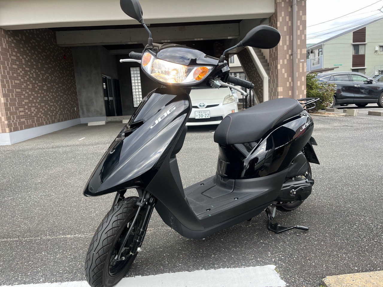 良質スクーター高価買取　熊本市南区近見4丁目K様　YAMAHA　ジョグ　SY01型　現行販売モデル　即日お伺い