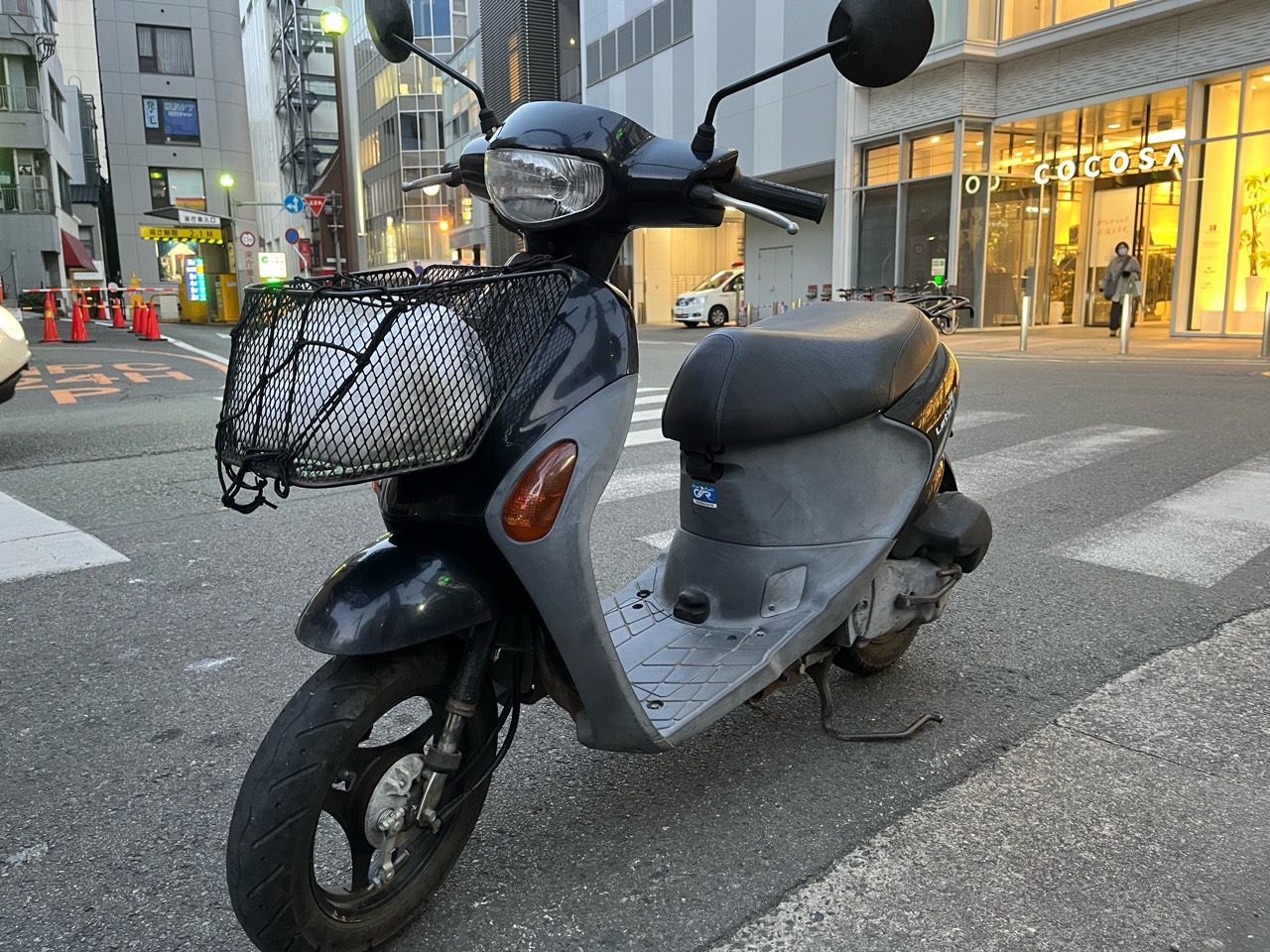 スクーター引取処分　熊本市北区龍田3丁目Y様　SUZUKI　レッツ4　CA45A型