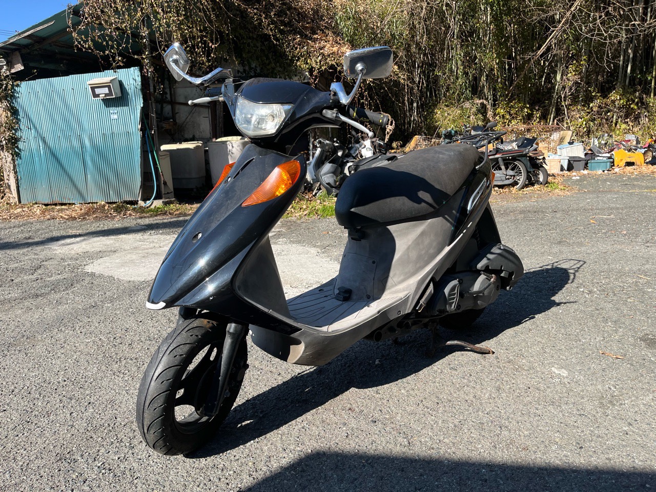 スクーター買取　熊本市北区鶴羽田3丁目G様　SUZUKI　アドレスV125G　CF46A型