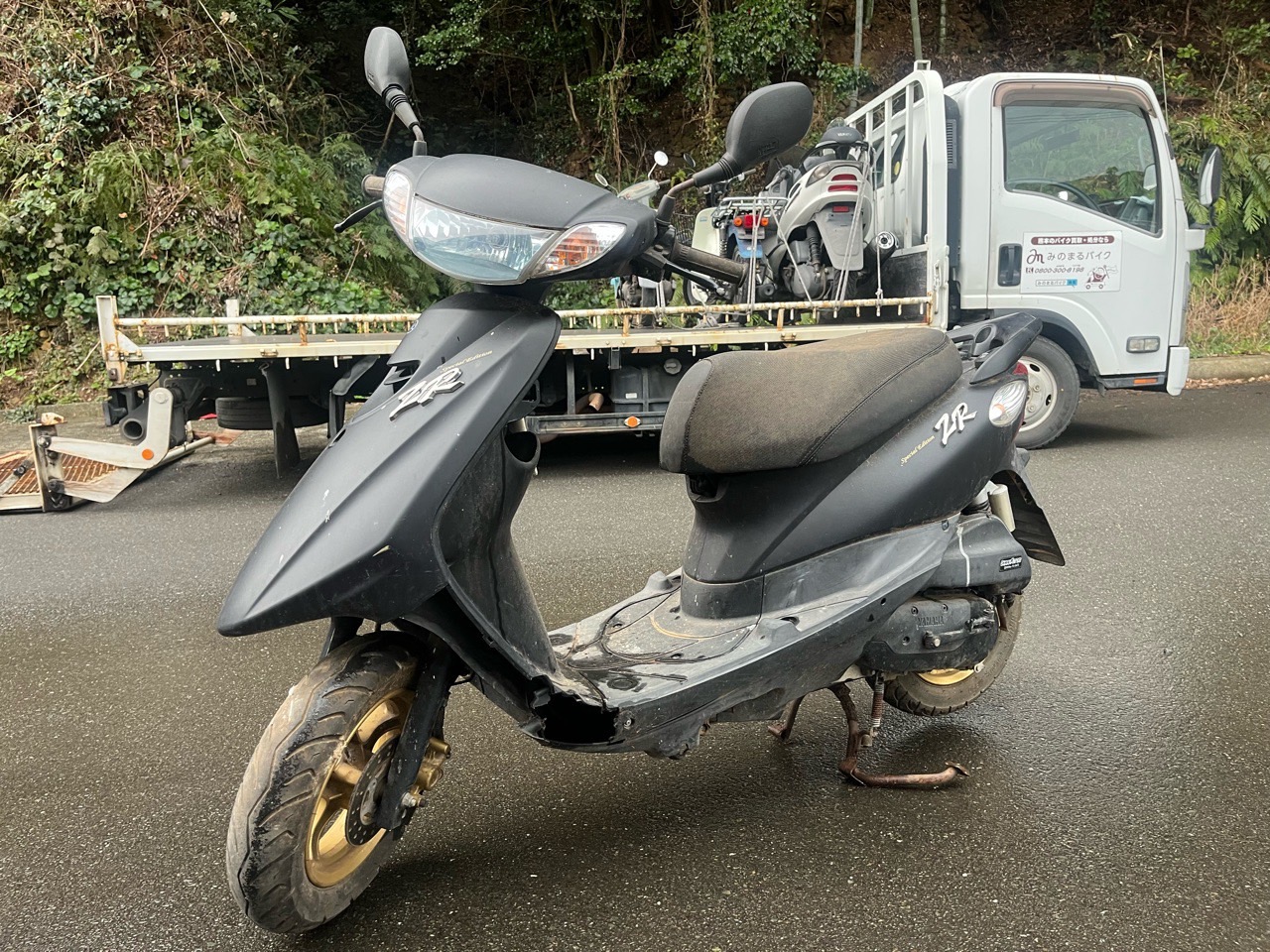 スクーター買取　鹿児島県出水市バイクショップ様　YAMAHA　ジョグZR　SA56J型