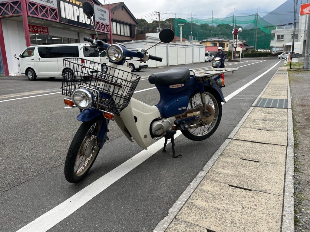 バイク買取　長崎県島原市バイクショップ様　HONDA　プレスカブ　AA01型