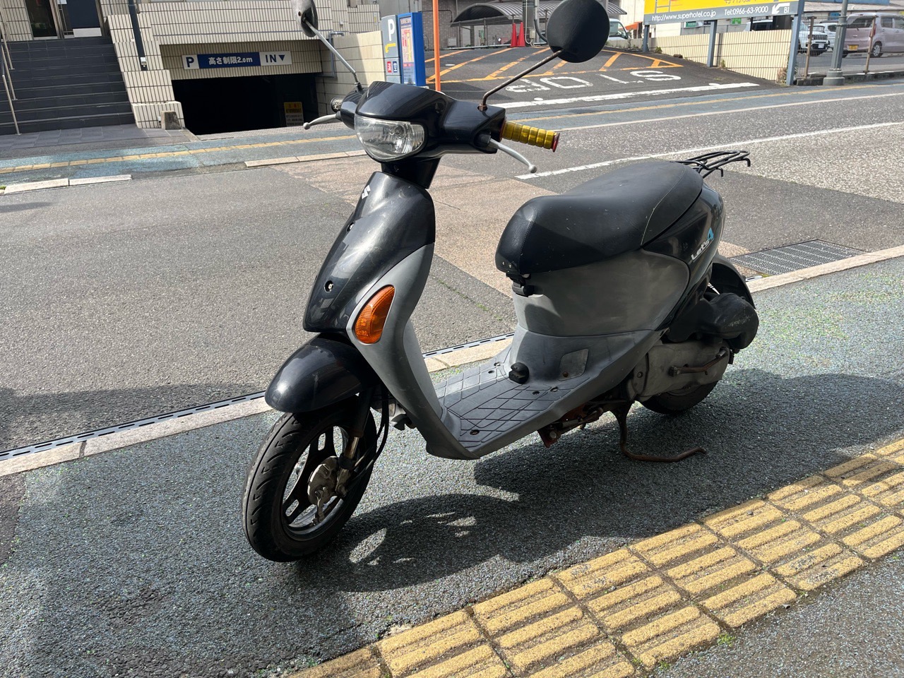 水俣市陣内K様　SUZUKI　レッツ4　CA41A型