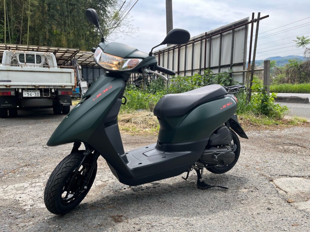 熊本市東区戸島6丁目Y様　YAMAHA　ジョグ　SY01型　現行販売モデル
