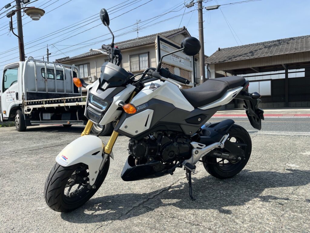 山鹿市熊入町O様　HONDA　グロム125　JC61型