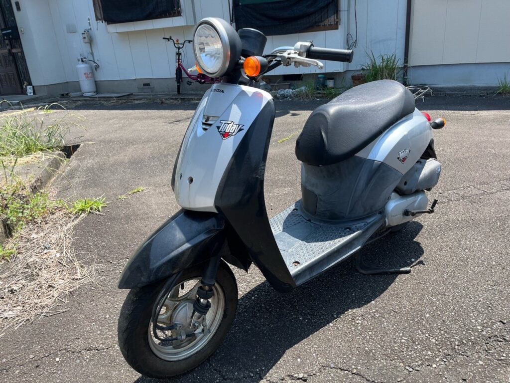 熊本県水俣市バイクショップ様　HONDA　トゥデイ　AF61型