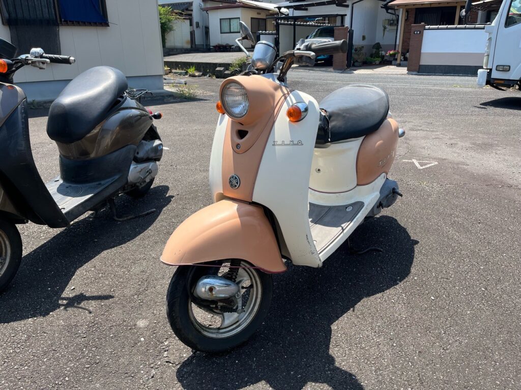 熊本県水俣市バイクショップ様　YAMAHA　ビーノ　5AU型