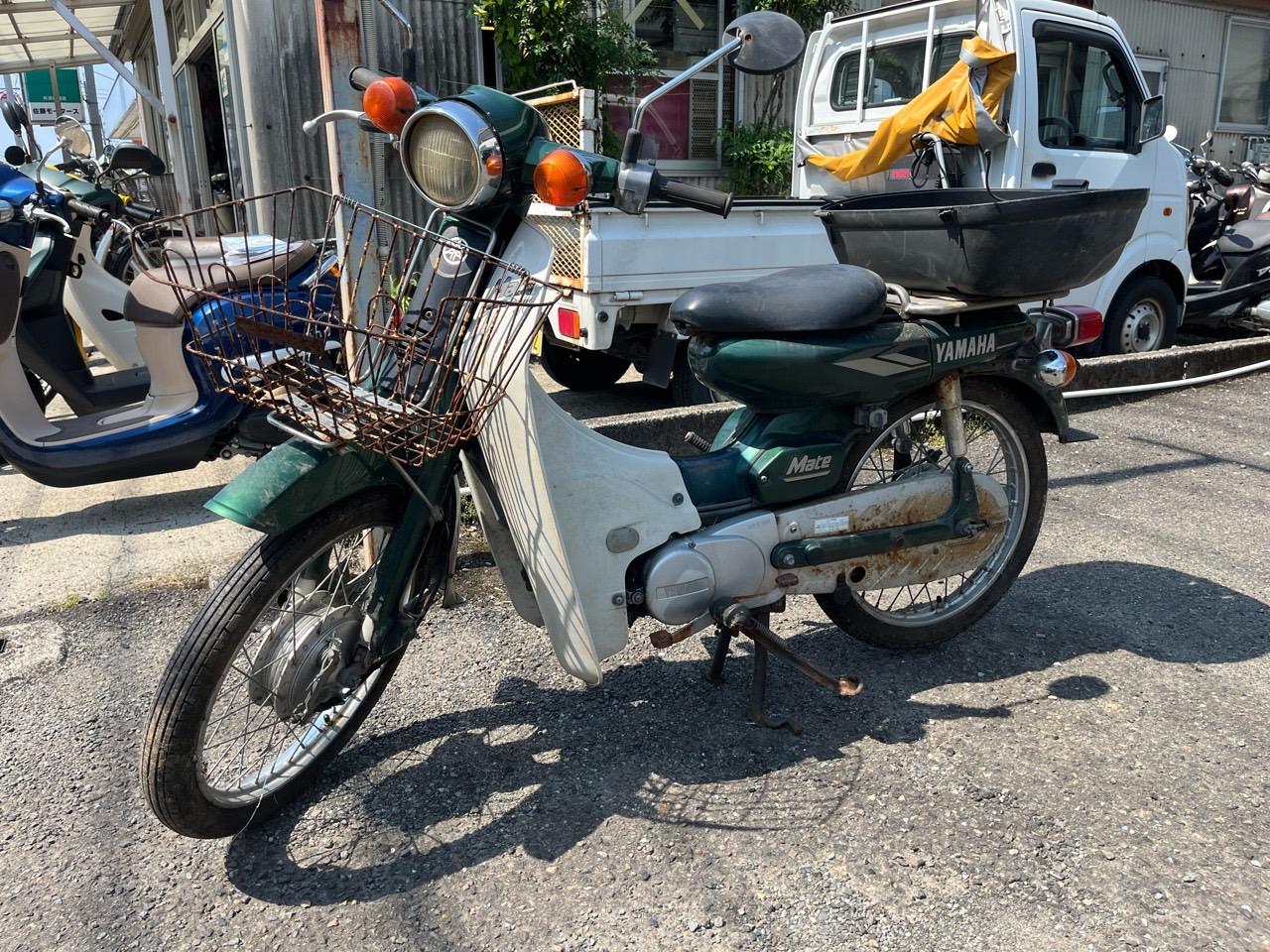 鹿児島県出水市バイクショップ様　YAMAHA　メイト50　UA04J型