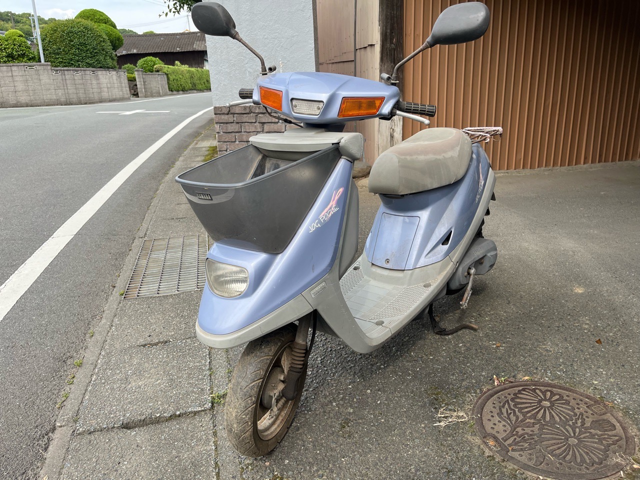 菊池郡菊陽町津久礼O様　YAMAHA　ジョグポシェ　3KJ型　即日お伺い
