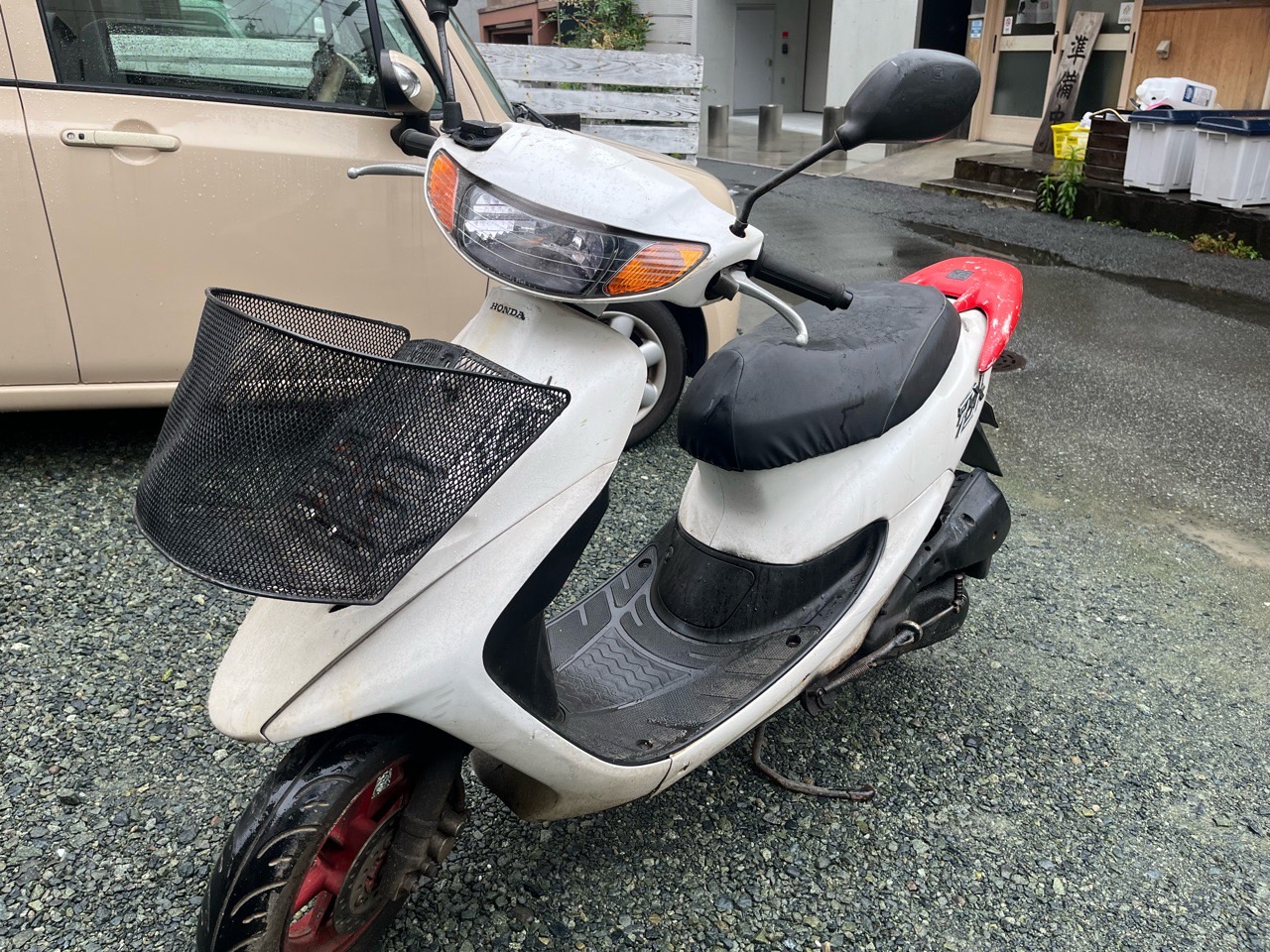 熊本市中央区水道町M様　HONDA　ライブディオZX　AF35型