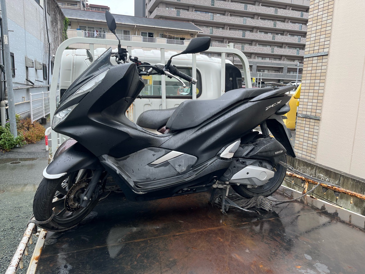 熊本市西区中島町N様　HONDA　PCX125　JF81型　即日お伺い