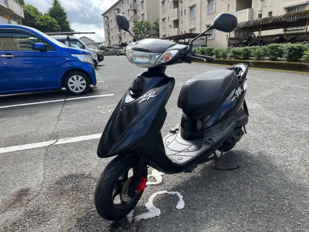 菊池郡菊陽町武蔵ヶ丘3丁目T様　YAMAHA　ジョグZR　SA39J型