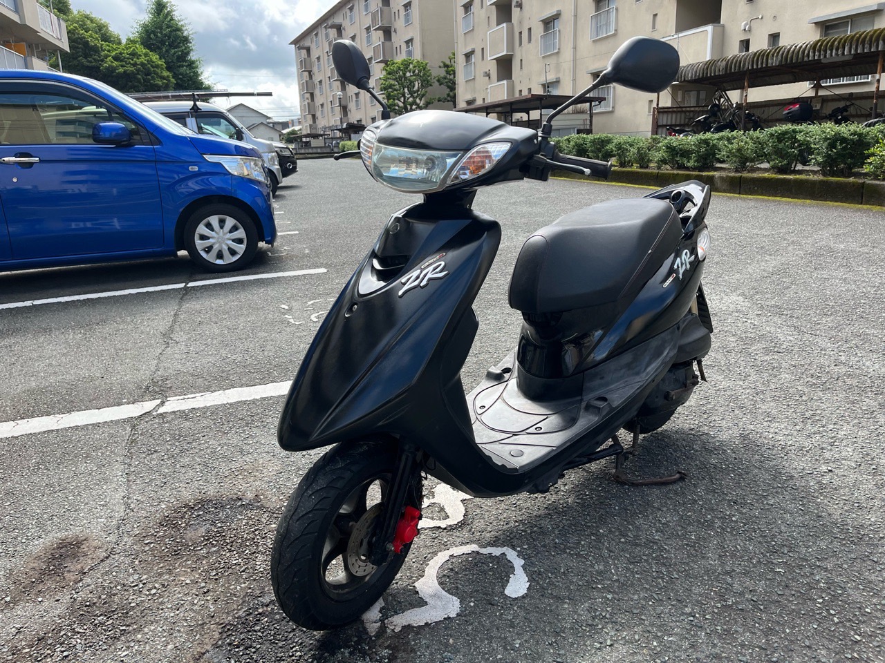 菊池郡菊陽町武蔵ヶ丘3丁目T様　YAMAHA　ジョグZR　SA39J型