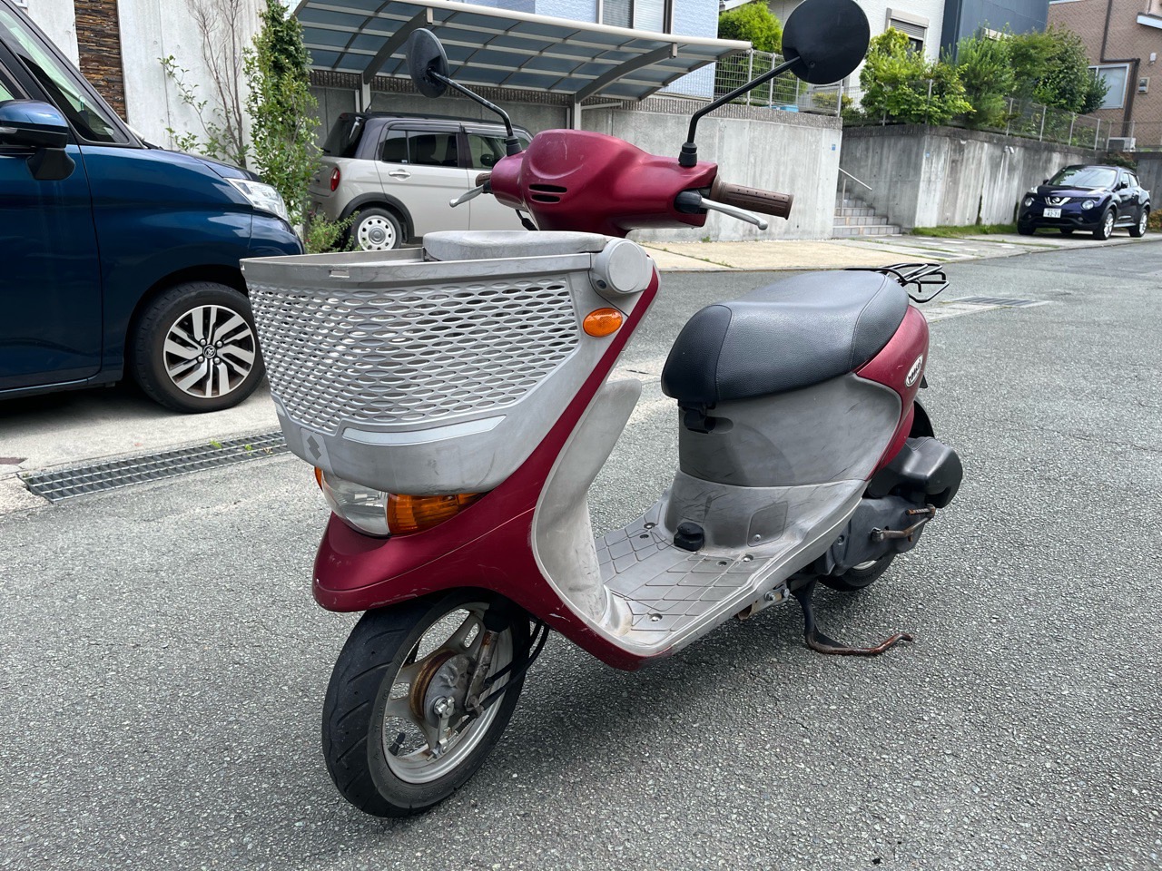 熊本市東区長嶺東5丁目N様　SUZUKI　レッツ4バスケット　CA43A型