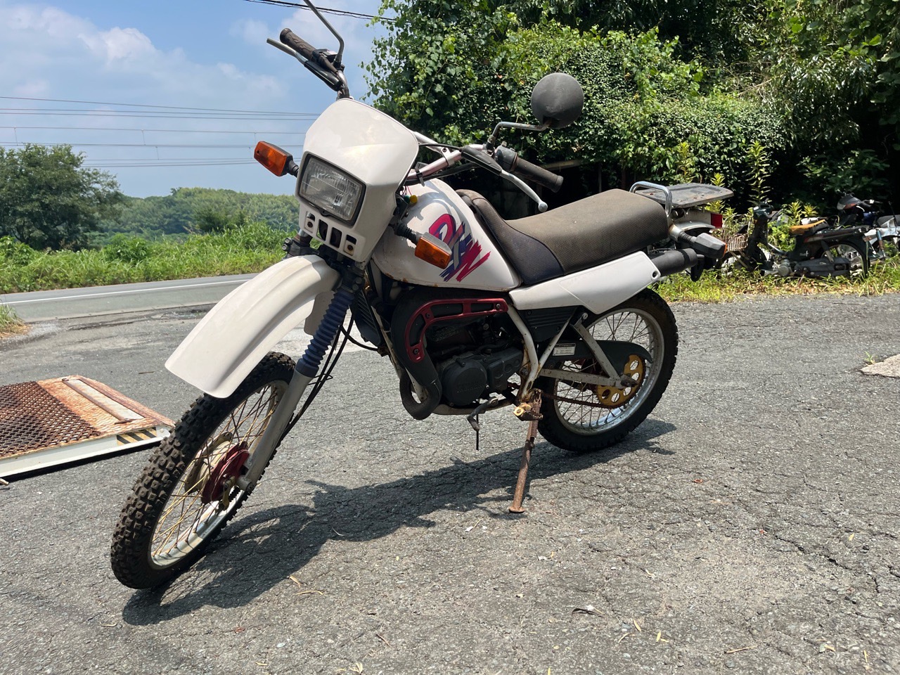 宮崎県児湯郡新富町バイクショップ様　YAMAHA　DT50　17W型