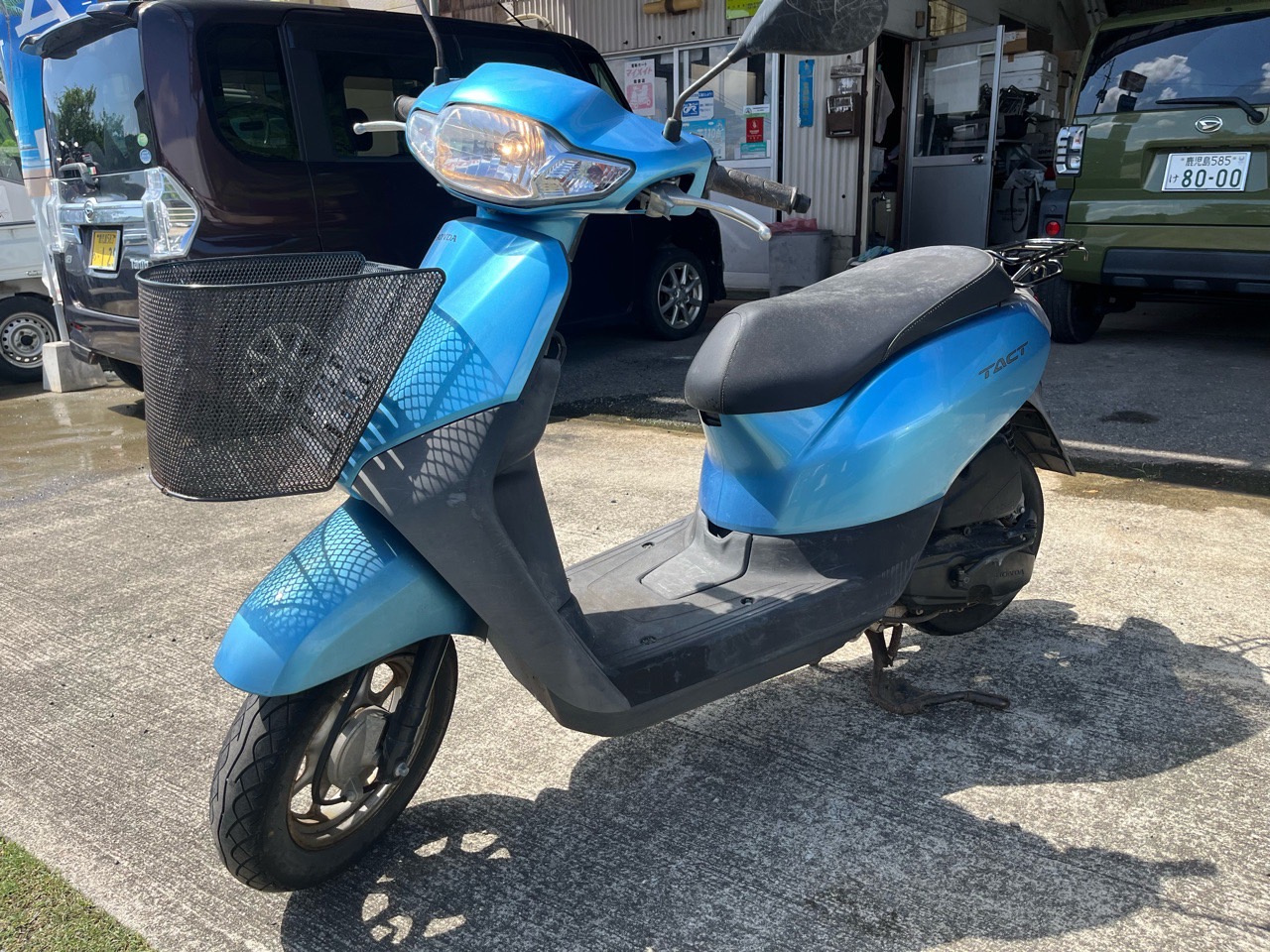 鹿児島県阿久根市バイクショップ様　HONDA 　タクト　AF75型