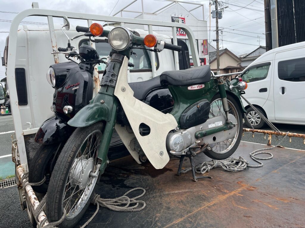 荒尾市荒尾バイクショップ様　HONDA　スーパーカブ50 STD　AA01型　