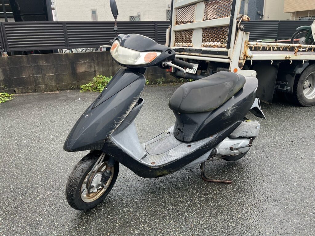 熊本市中央区子飼本町I様　HONDA　ディオ　AF62型　即日お伺い
