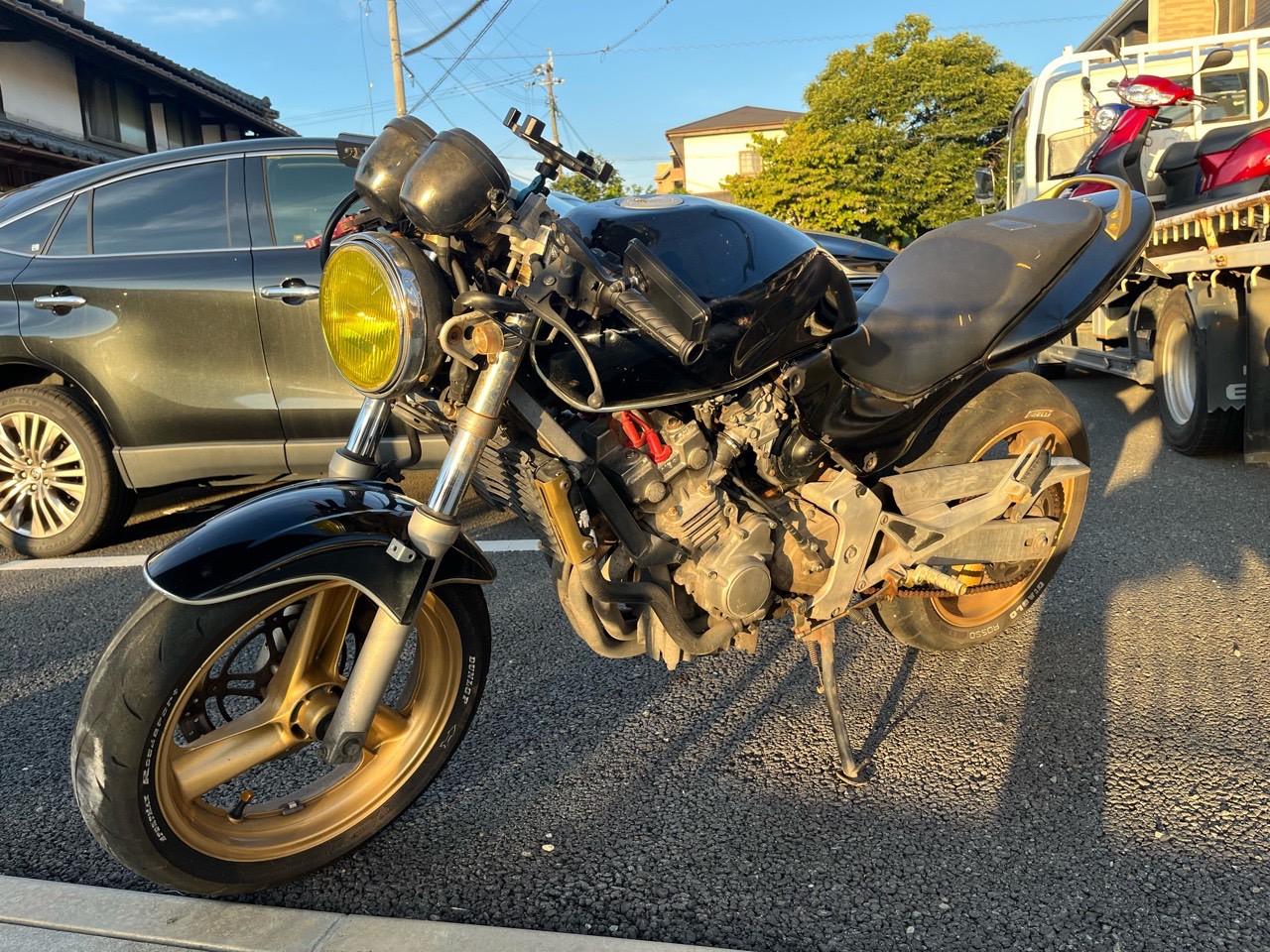 熊本市北区鶴羽田2丁目K様　HONDA　ホーネット250　MC31型