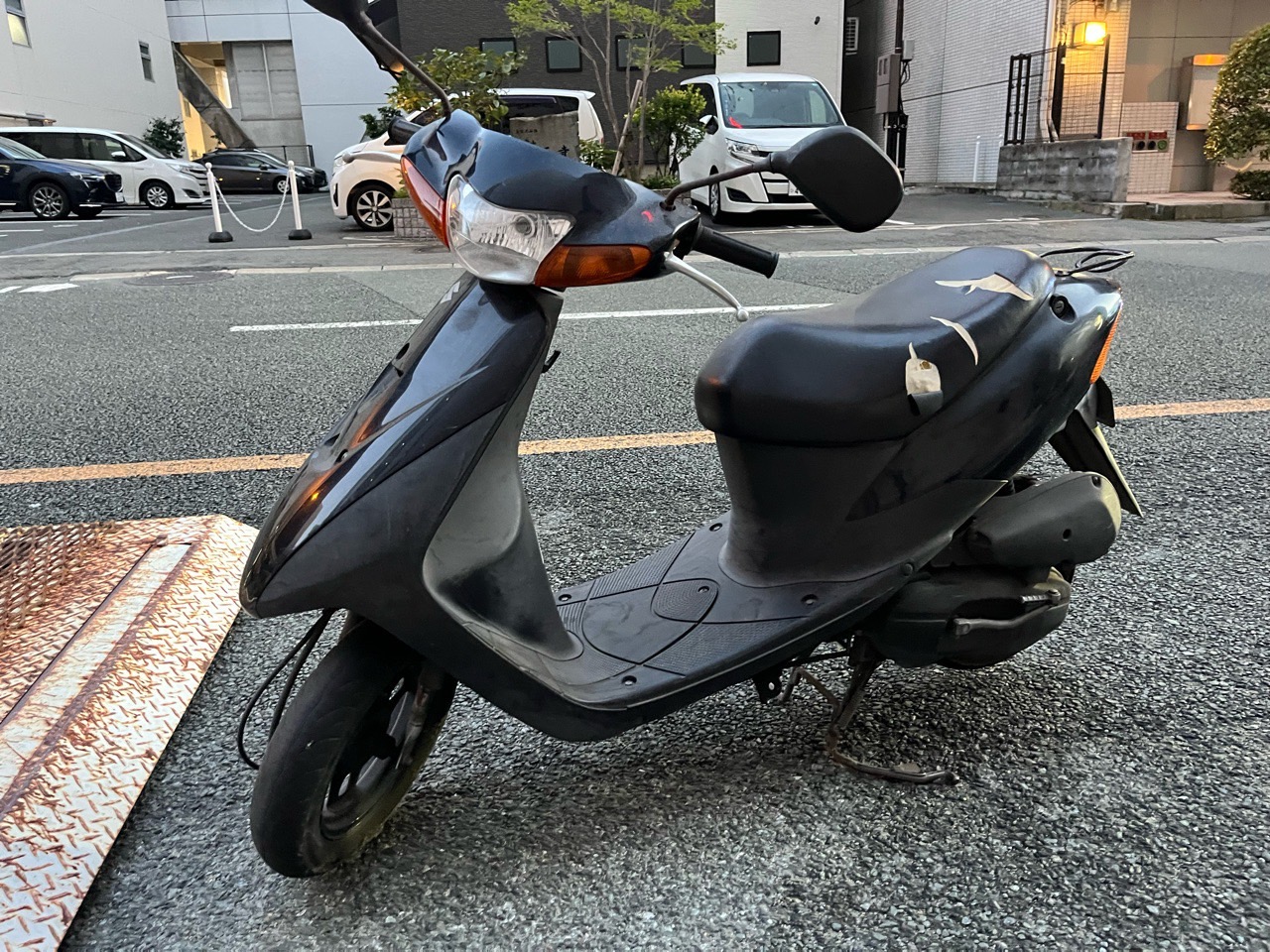 スクーター無料引取　熊本市中央区手取本町S様　SUZUKI　レッツⅡ　CA1PA型
