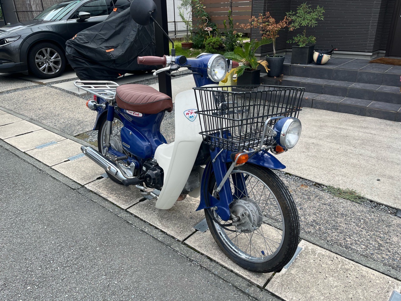 熊本市西区中島町T様　HONDA　プレスカブFi　AA01型　即日お伺い