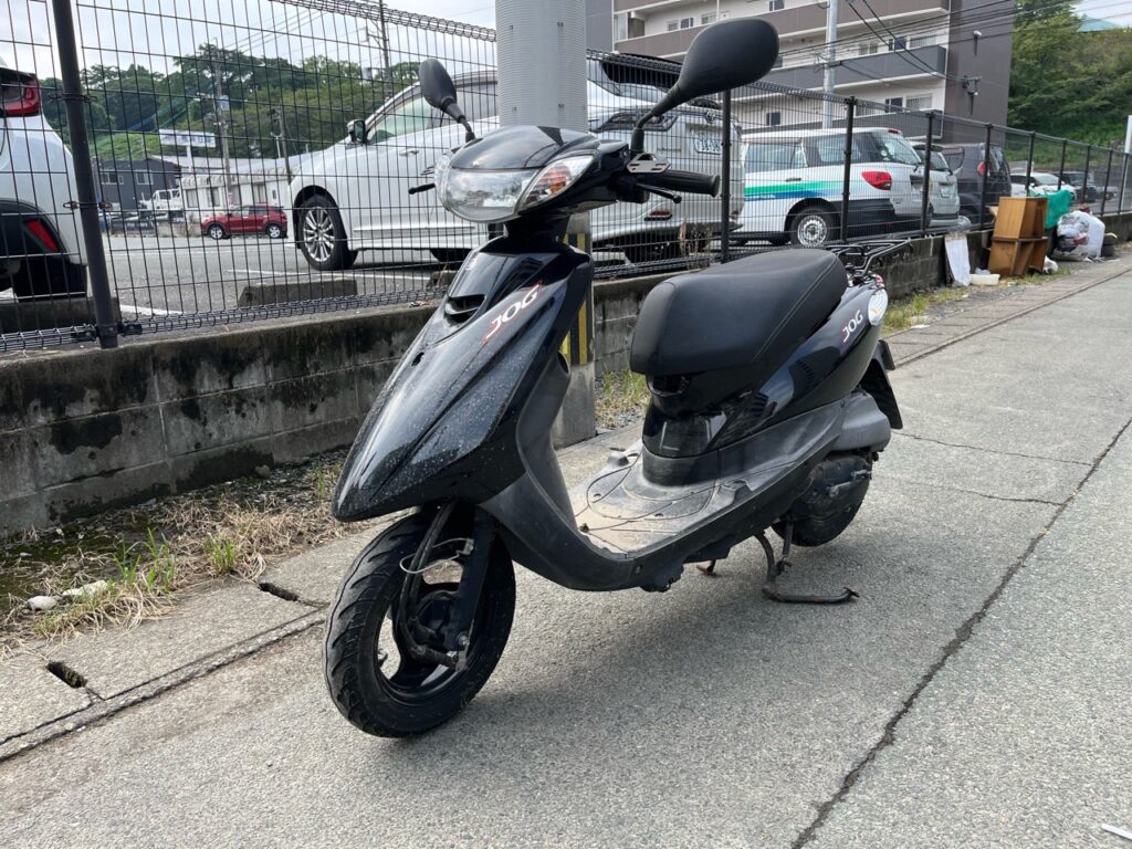 熊本市西区上熊本2丁目U様　YAMAHA　ジョグ　SA57J型