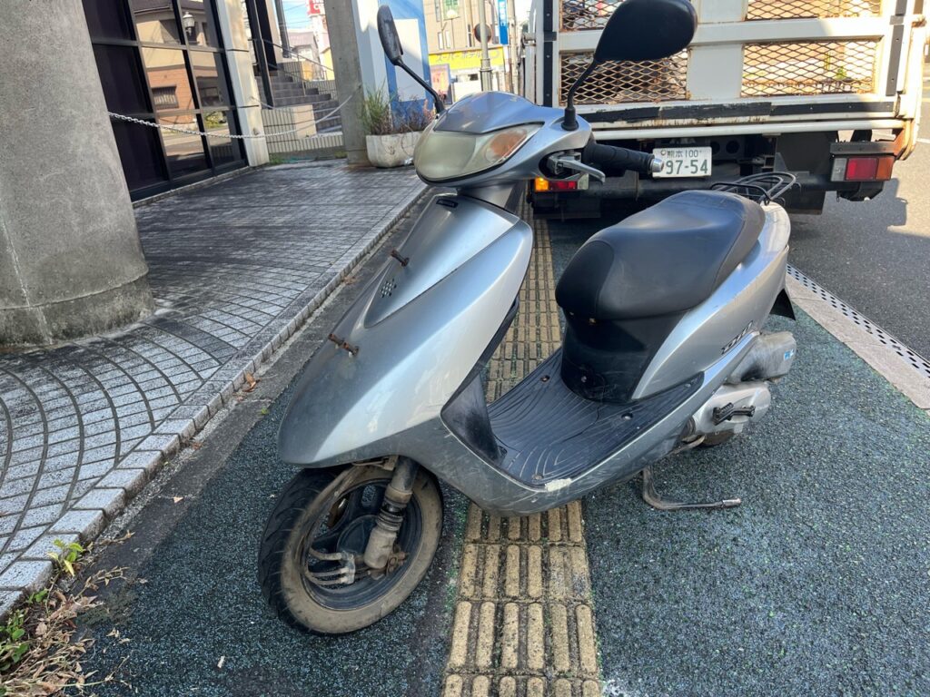 水俣市古城1丁目G様　HONDA　ディオ　AF68型