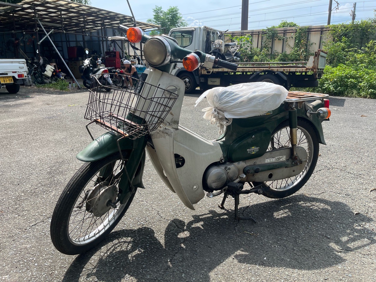 熊本市西区上熊本1丁目H様　HONDA　スーパーカブ50　C50型