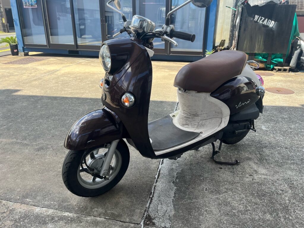 宮崎県宮崎市バイクショップ様　YAMAHA　ビーノ　SA37J型