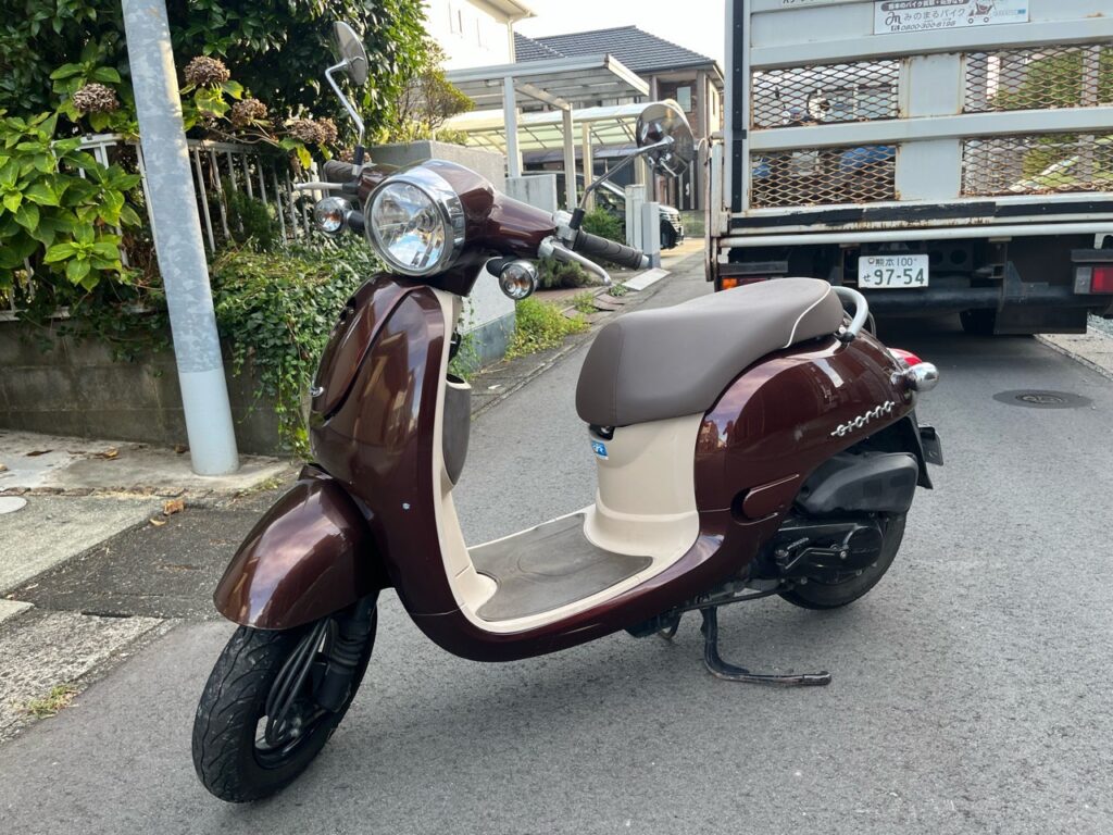 熊本市東区戸島西2丁目T様　HONDA　ジョルノ　AF70型