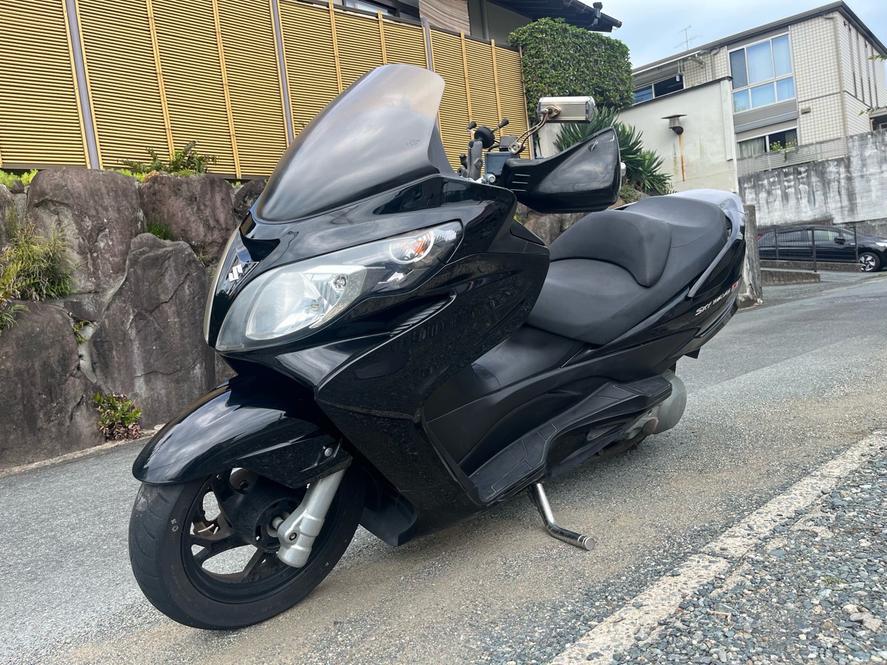 熊本市東区健軍2丁目N様　SUZUKI　スカイウエイブ250　CJ46A型　即日お伺い