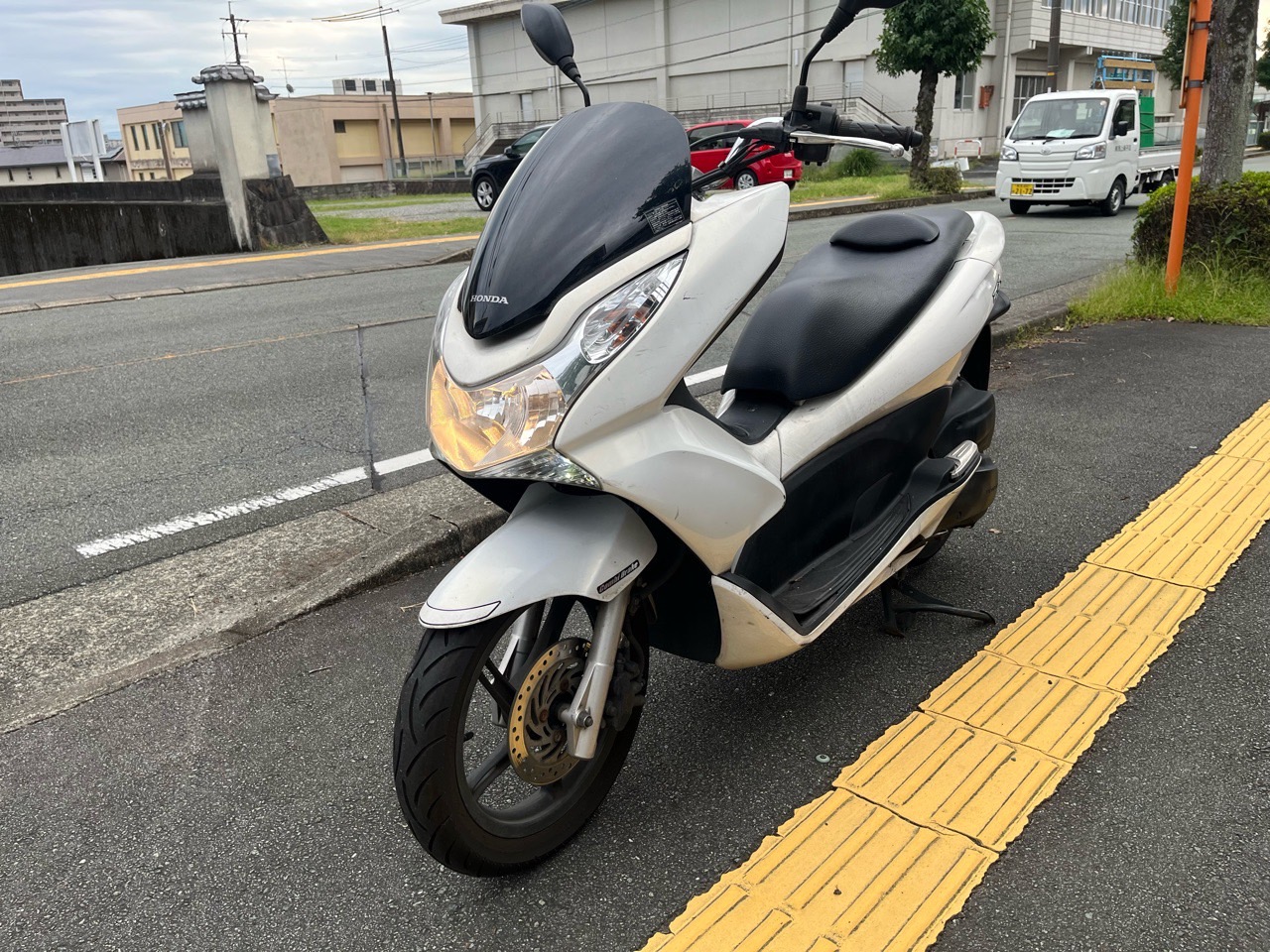 合志市豊岡I様　HONDA　PCX125　JF28型　即日お伺い