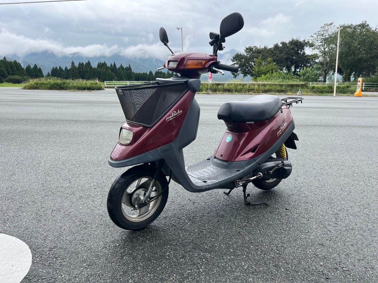 熊本市北区梶尾町N様（阿蘇郡南阿蘇村中松へ引取お伺い）YAMAHA　ジョグポシェ　3KJ型　即日お伺い