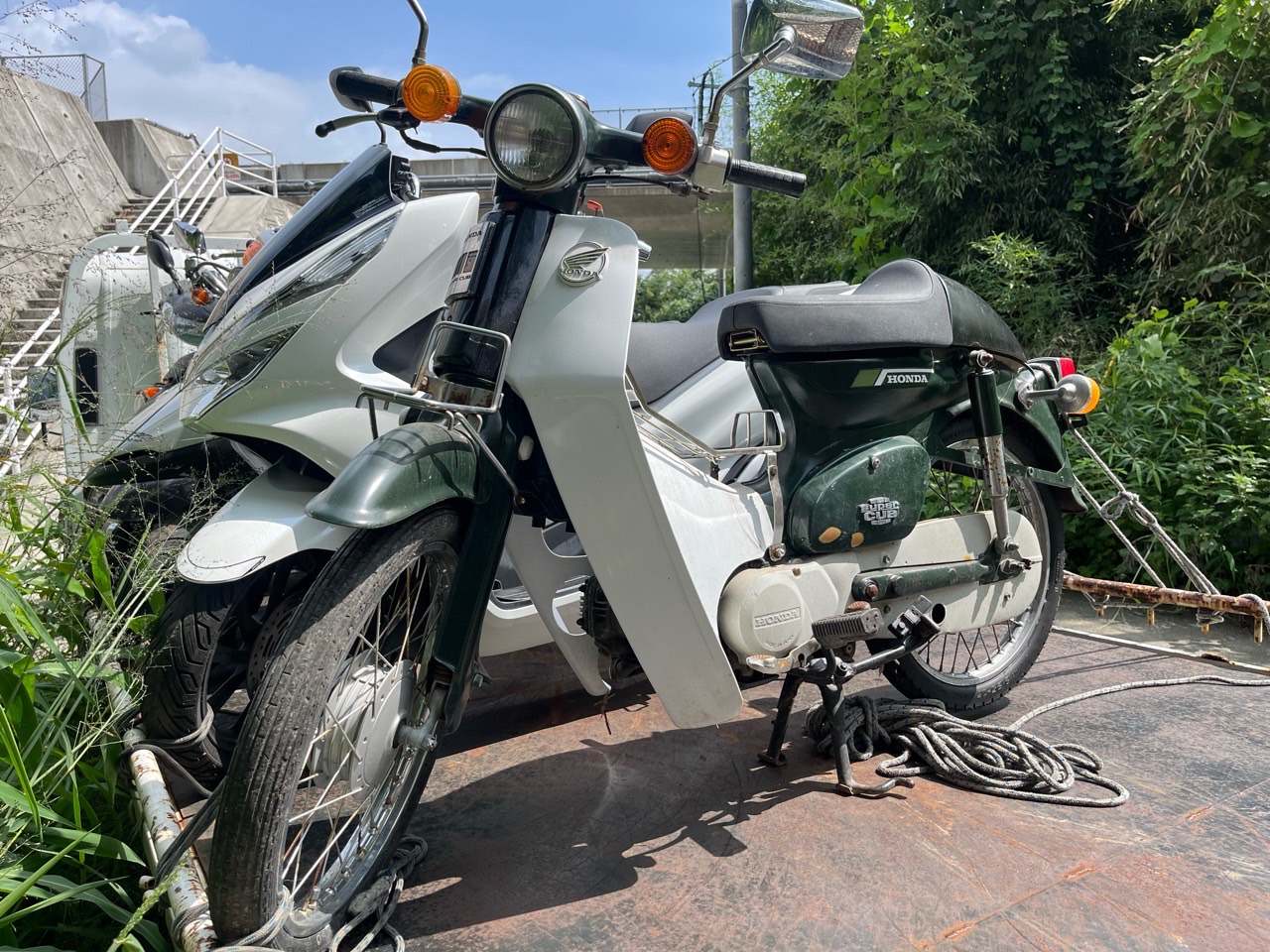 熊本市西区島崎7丁目H様　HONDA　スーパーカブ50　C50型　即日お伺い