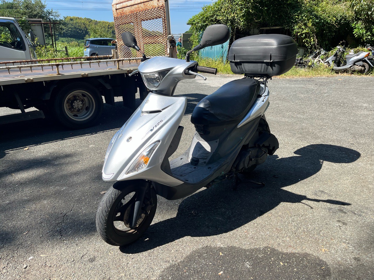 熊本市北区下硯川町T様　SUZUKI　アドレスV125S（CF4MA型）即日お伺い
