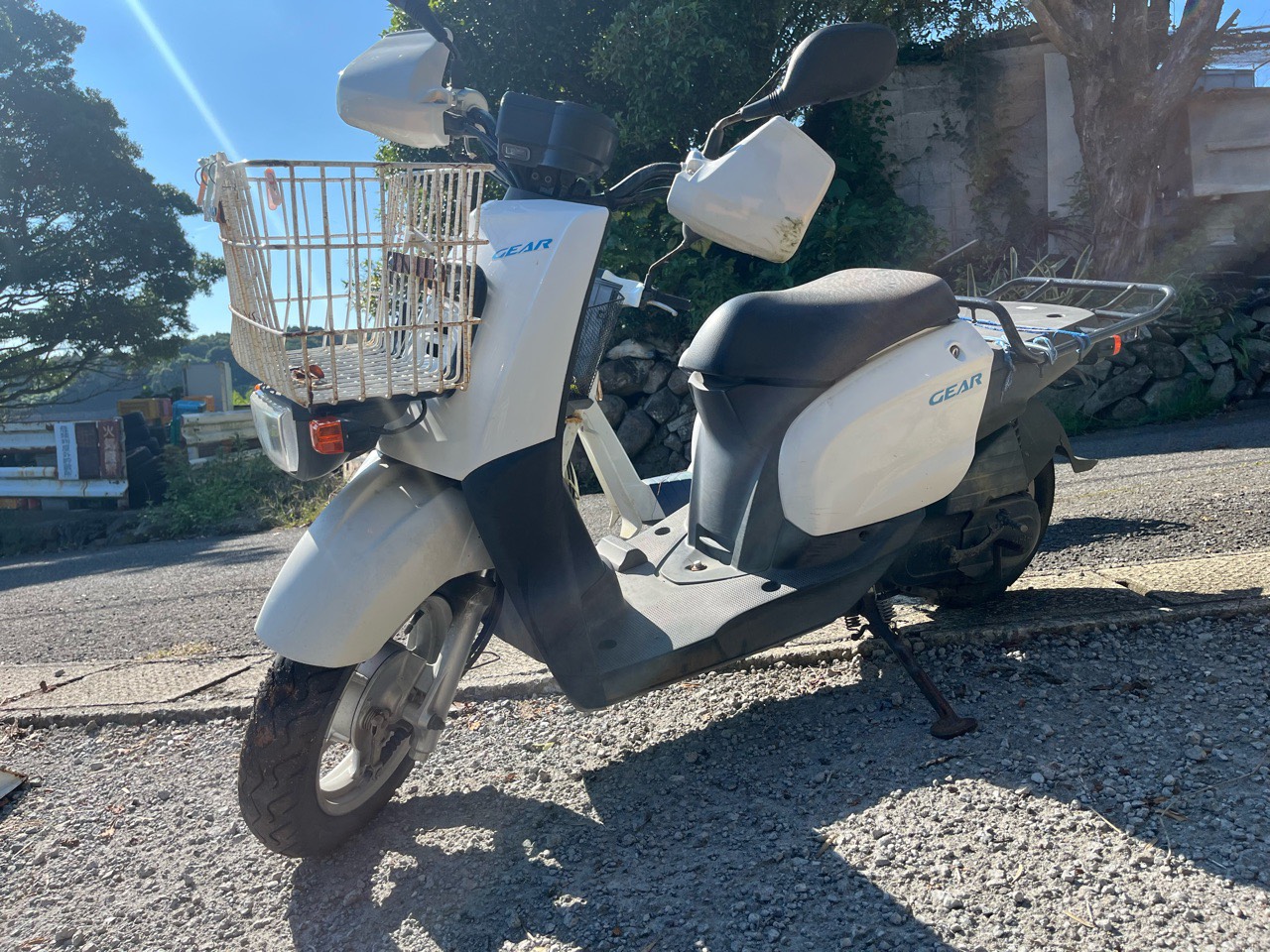 熊本県八代市バイクショップ様　YAMAHA　ギア　UA08J型