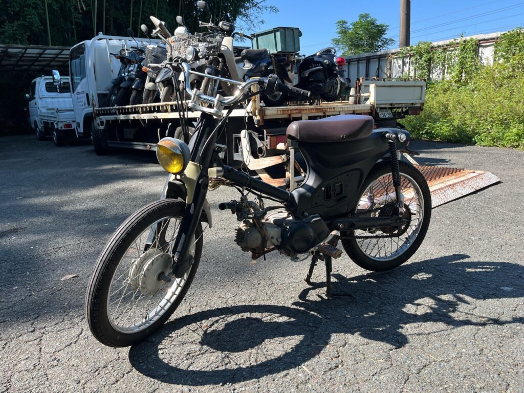 熊本市南区近見6丁目U様　HONDA　スーパーカブ50改　C50型　即日お伺い