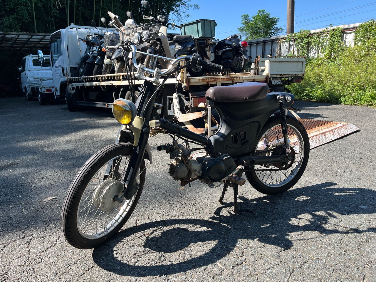 熊本市南区近見6丁目U様　HONDA　スーパーカブ50改　C50型　即日お伺い