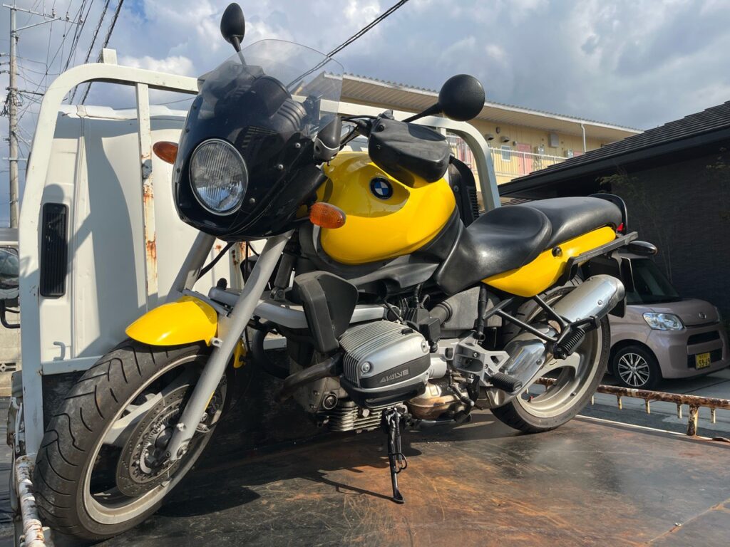 熊本市中央区京町本丁U様　BMW　BMW R1100R　即日お伺い