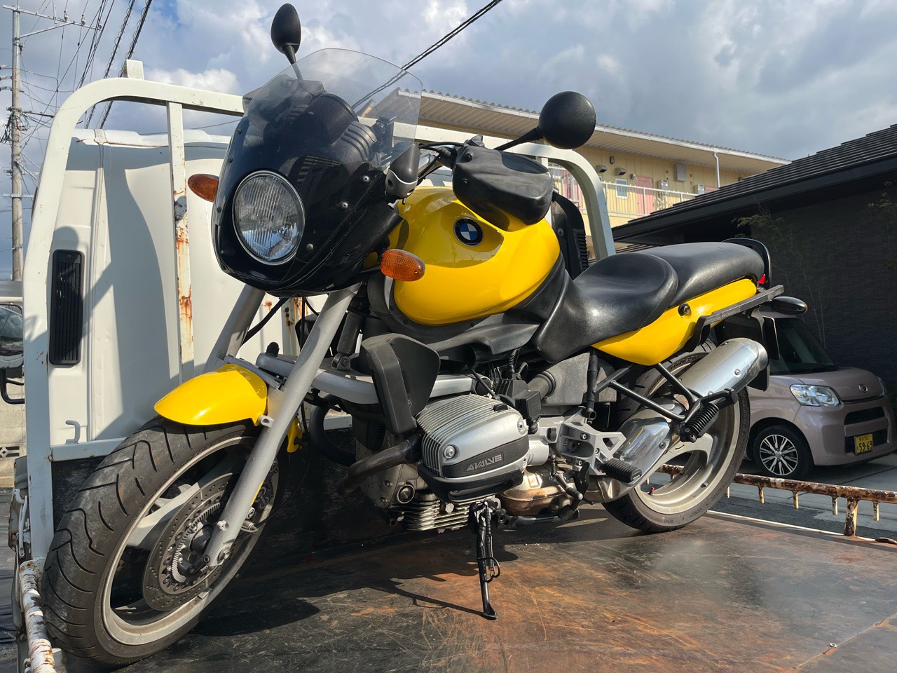 熊本市中央区京町本丁U様　BMW　BMW R1100R　即日お伺い