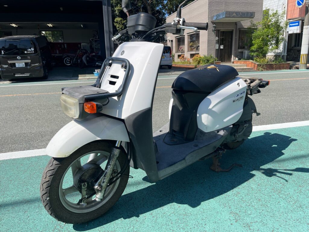 福岡県大牟田市バイクショップ様　YAMAHA　ギア　UA06J型