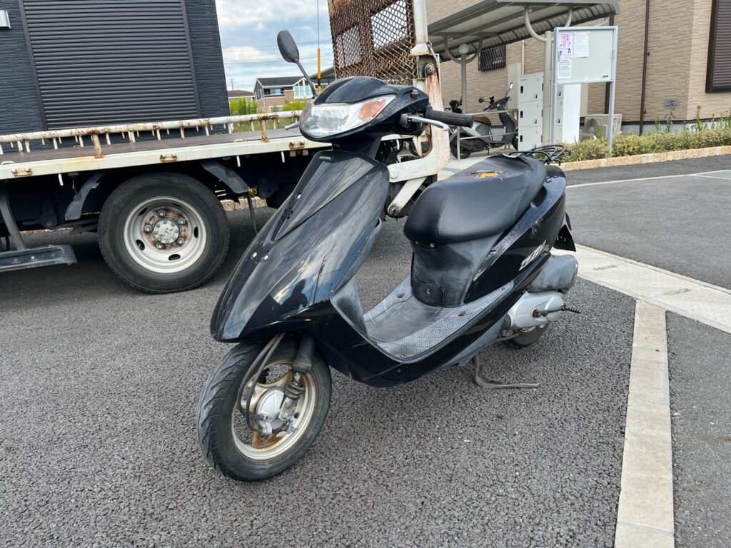 菊池市泗水町吉富T様　HONDA　ディオ　AF62型　※秋の買取祭対象車