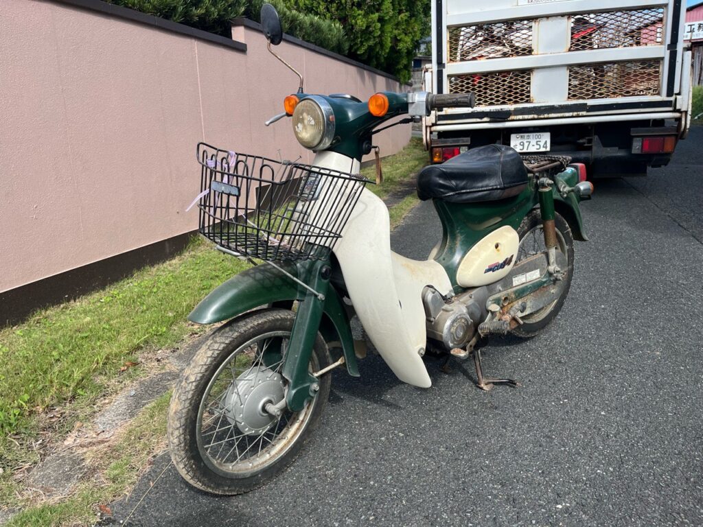 玉名市岱明町開田T様　HONDA　リトルカブセル付（C50型）　※秋の買取祭対象車