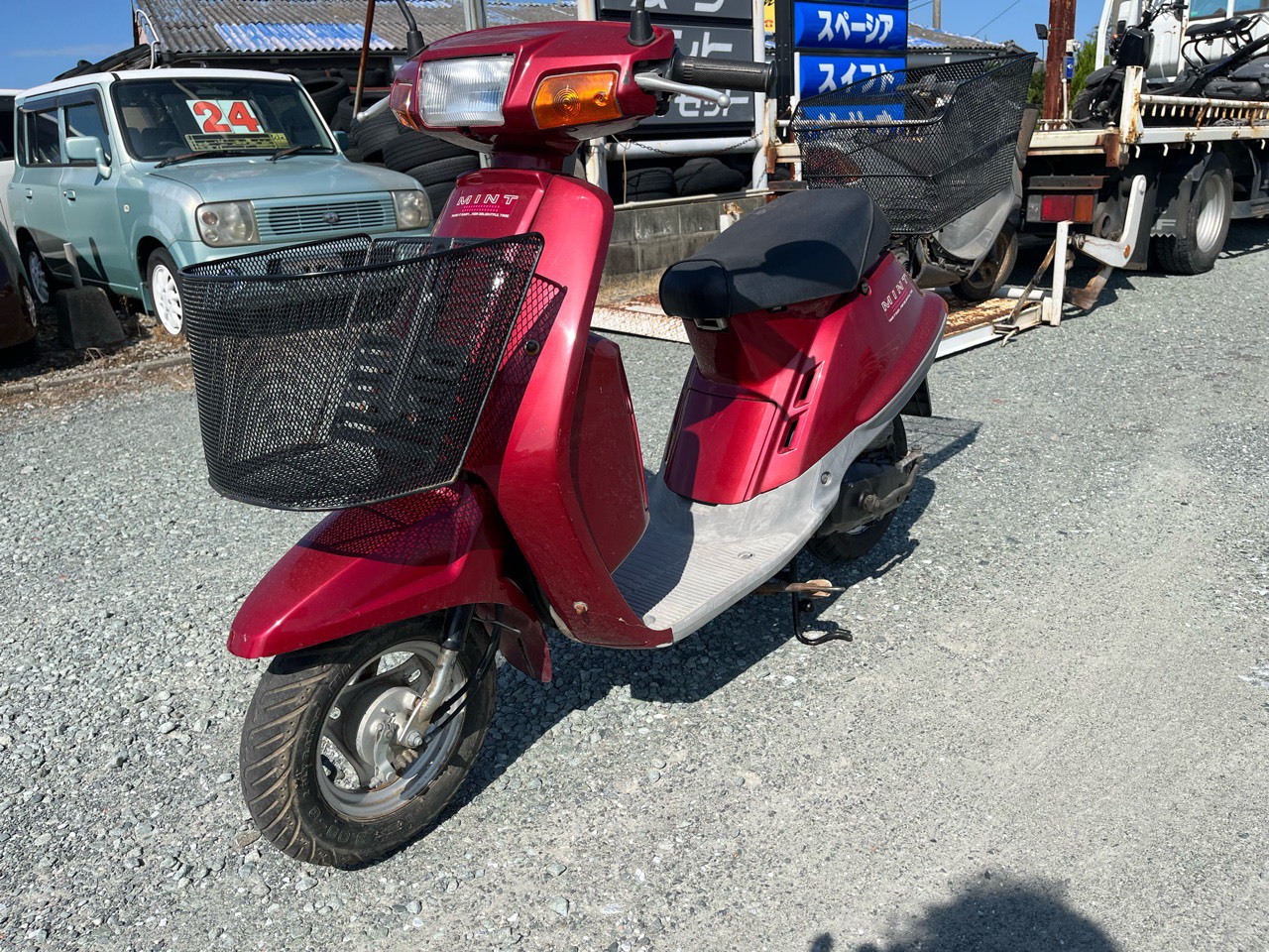 福岡県みやま市高田町バイクショップ様　YAMAHA　ミント　1YU型　※秋の買取祭対象車