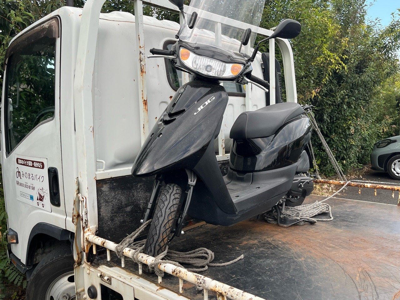 熊本市中央区坪井1丁目S様　YAMAHA　ジョグ　SY01型　即日お伺い　※秋の買取祭対象車