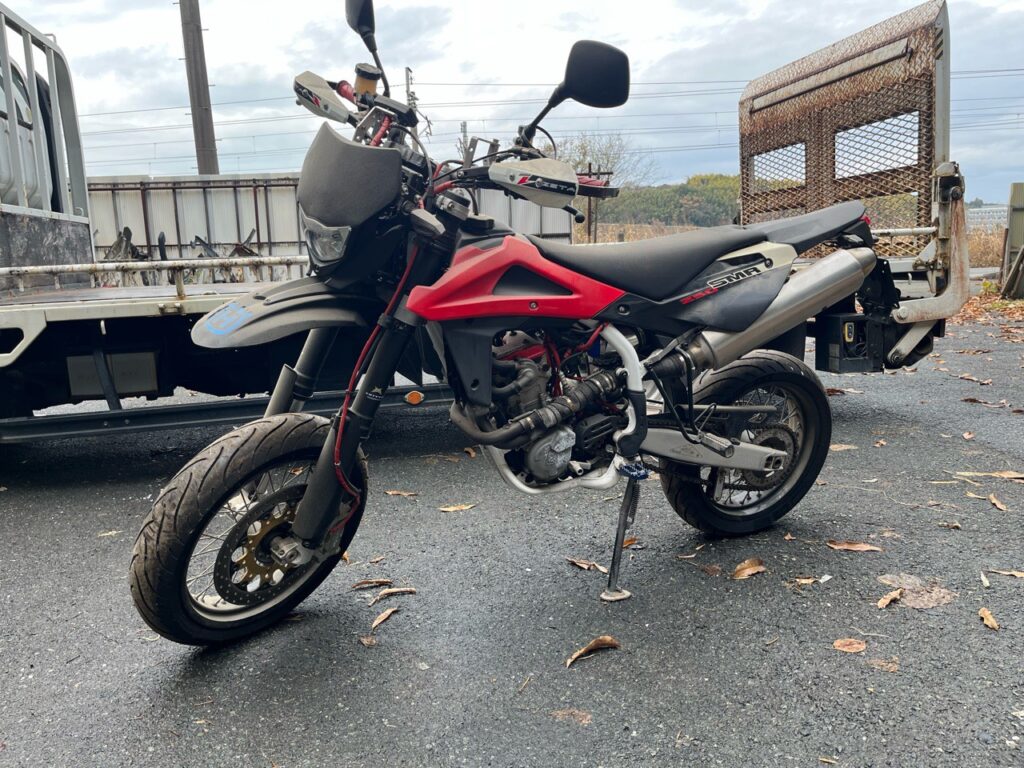 オートバイ買取　熊本　みのまるバイク　熊本市　北区　楠野町　HUSQVARNA　TE250