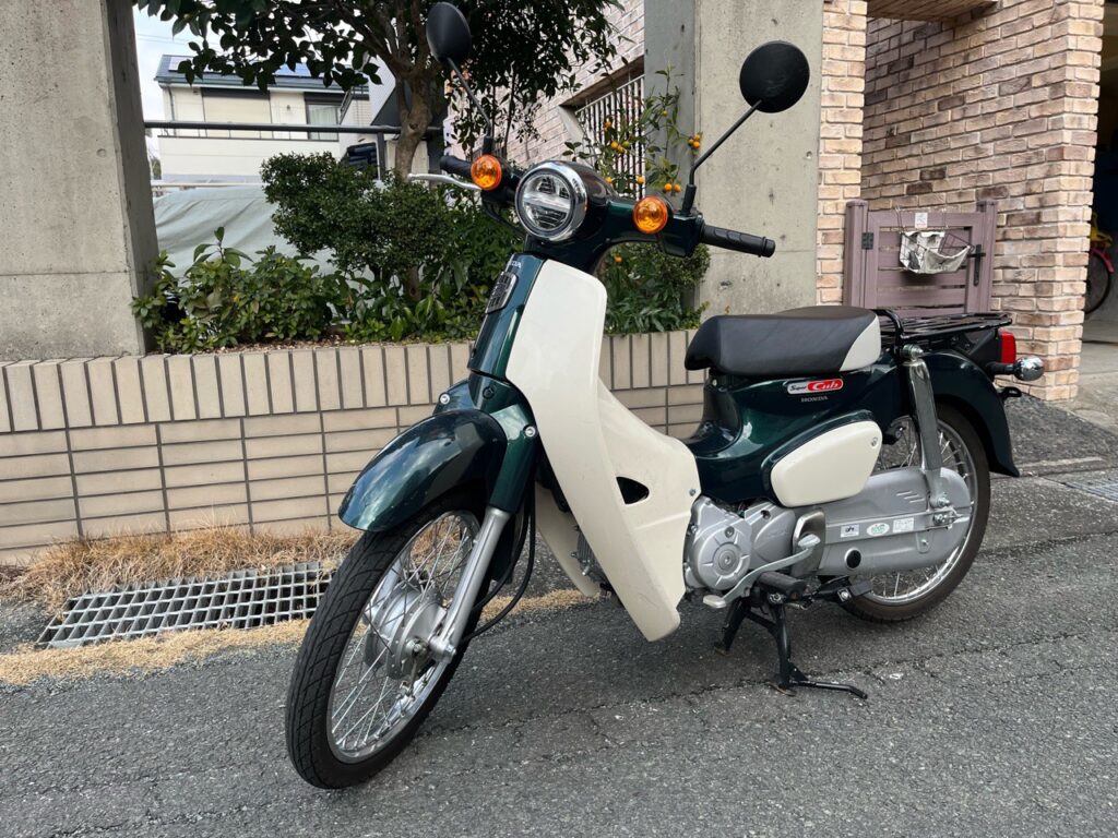 熊本市中央区新屋敷2丁目A様　HONDA　スーパーカブ50　AA09型　即日お伺い