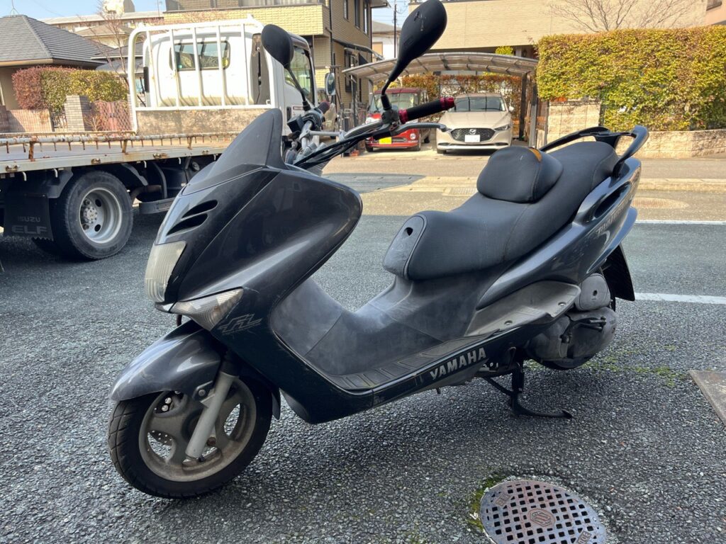 熊本市中央区出水7丁目S様　YAMAHA　マジェスティ125　5CA型　即日お伺い