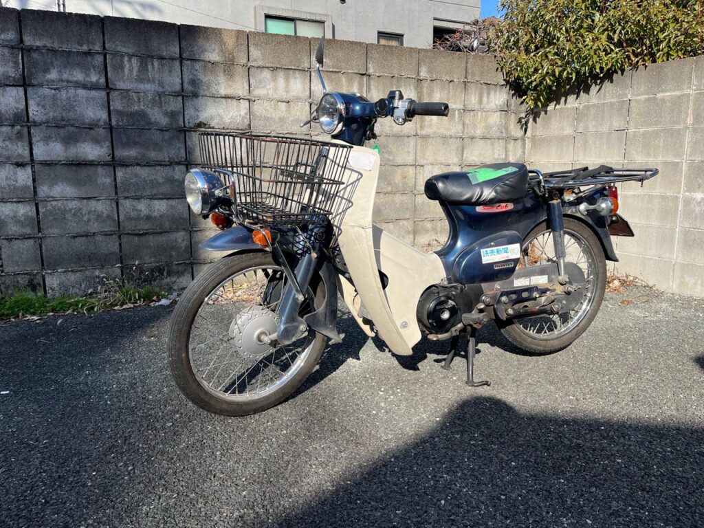 熊本市中央区新町1丁目Y様　HONDA　プレスカブ　AA01型