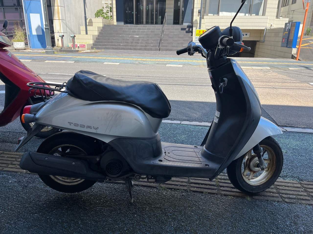 水俣市桜井町M様 HONDA トゥデイ AF67型｜熊本のバイク・スクーターの